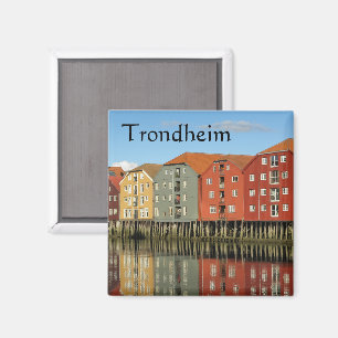 Trondheim Norway Souvenir Magneet