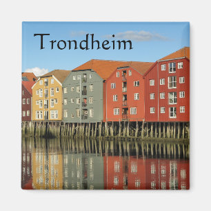 Trondheim Norway Souvenir Magneet