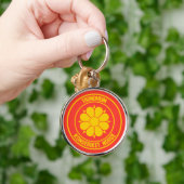 Trondheim Round Emblem Sleutelhanger (Hand)