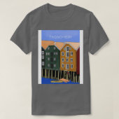 Trondheim Trndelag Noorwegen 1 T-shirt (Design voorkant)
