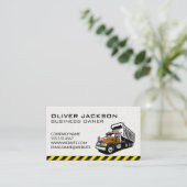 Tronkelwagen voor constructiedoeleinden visitekaartje (Staand voorkant)