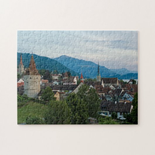 Tronten van Zug Cityscape Jigzaag Puzzle Legpuzzel (Horizontaal)