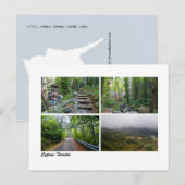 Troodos landschappen briefkaart (Voorkant / Achterkant)
