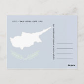 Troodos landschappen briefkaart (Achterkant)