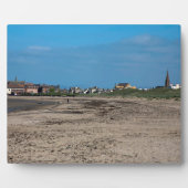 Troon Beach Schotland Postcard Poster Fotoplaat (Voorkant)