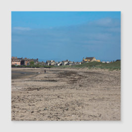 Troon Beach Scotland Briefkaart Poster