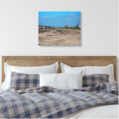 Troon Beach Scotland Briefkaart Poster Photo Block Canvas Afdruk (Insitu (Slaapkamer))