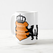 troon hemelvaart koffiemok (Voorkant links)