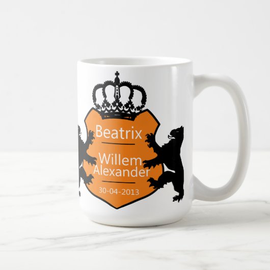 troon hemelvaart koffiemok (Rechts)