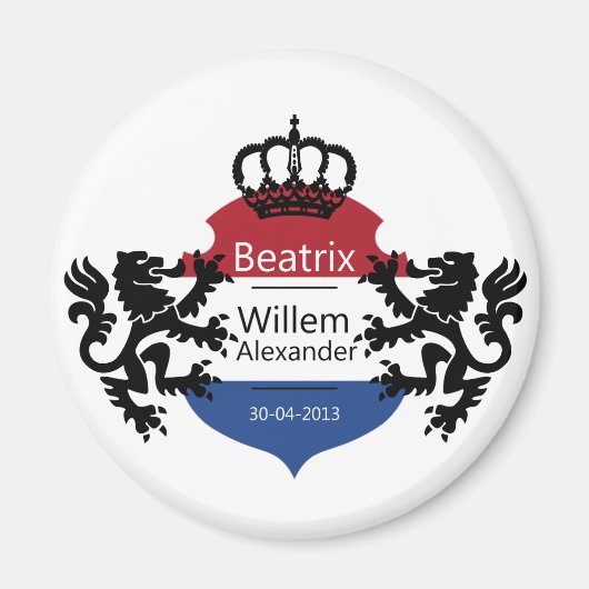 troon hemelvaart magneet (Voorkant)