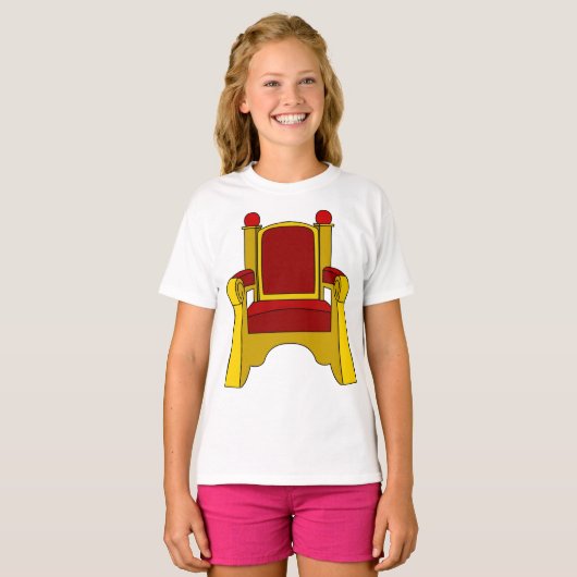 Troon Meisjes T-shirt (Voorkant volledig)