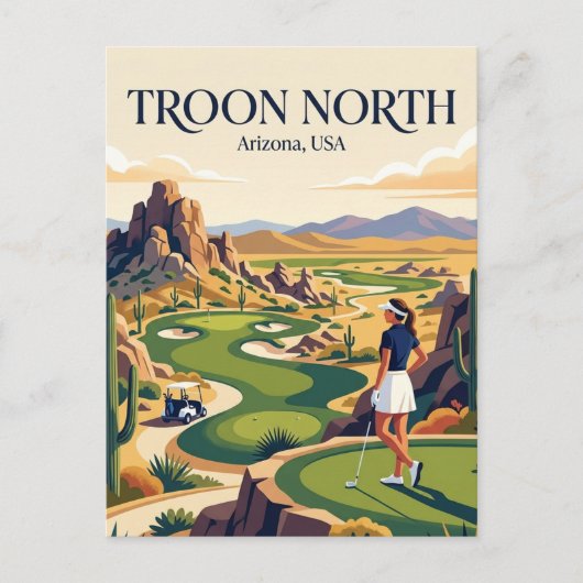 Troon North Golf Club VS Briefkaart (Voorkant)