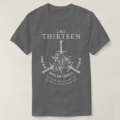 Troon van Glas De dertien Manon Blackbeak 2 T-shirt (Design voorkant)