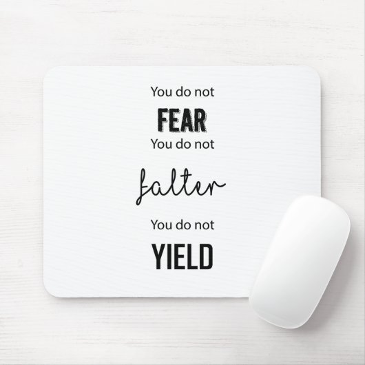 Troon van Glass Aelin Muismat (Met muis)