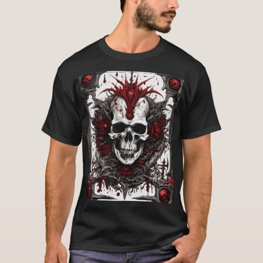 Troon van Skulls T-shirt (Voorkant)