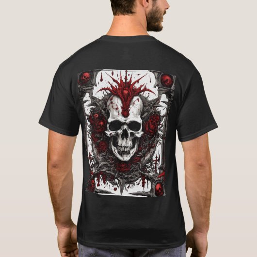 Troon van Skulls T-shirt (Achterkant)