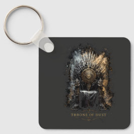 Troon van Stof Donkere Fantasie Sleutelhanger