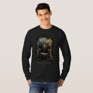 Troon van Stof Donkere Fantasy Lange Mouwen T-shirt