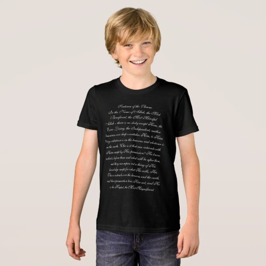 Troonvers Tri-Blend Shirt (Voorkant volledig)