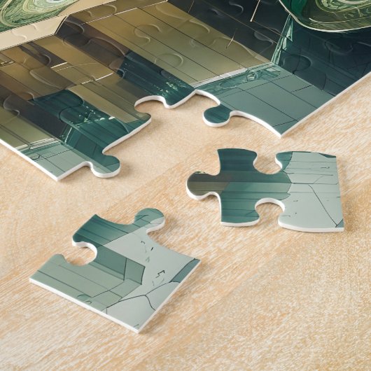 Troonzaal van de Hemel 252-delige Puzzel Challenge Legpuzzel (Zijkant)