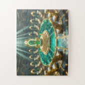 Troonzaal van de Hemel 520-delige Puzzel Challenge Legpuzzel (Verticaal)