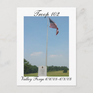 Troop 102 Briefkaart