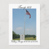 Troop 102 Briefkaart (Voorkant)