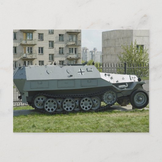 Troop-carrier Briefkaart (Voorkant)