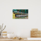 Troop I aan en voor Fallen Giant Poster (Keuken)