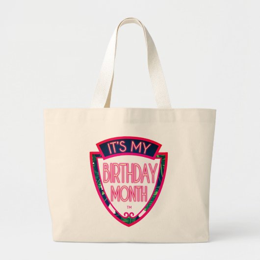 Troop Verjaardagmaand Jumbo Canvas tas (Voorkant)
