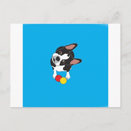 Trooper de Boston Terrier Briefkaart (Voorkant)