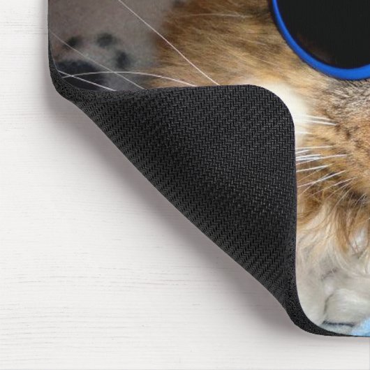 'Trooper de kat' Cool Man! Mousepad Muismat (Hoek)