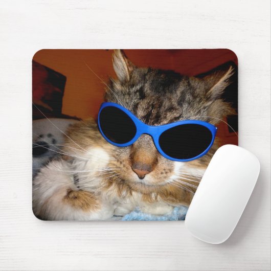 'Trooper de kat' Cool Man! Mousepad Muismat (Met muis)