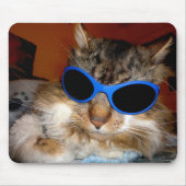 'Trooper de kat' Cool Man! Mousepad Muismat (Voorkant)