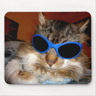 'Trooper de kat' Cool Man! Mousepad Muismat