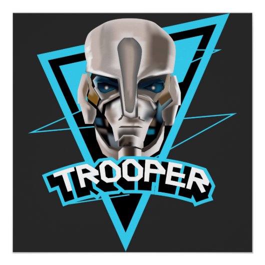 Trooper e-Sport Teamteken Perfect Poster (Voorkant)