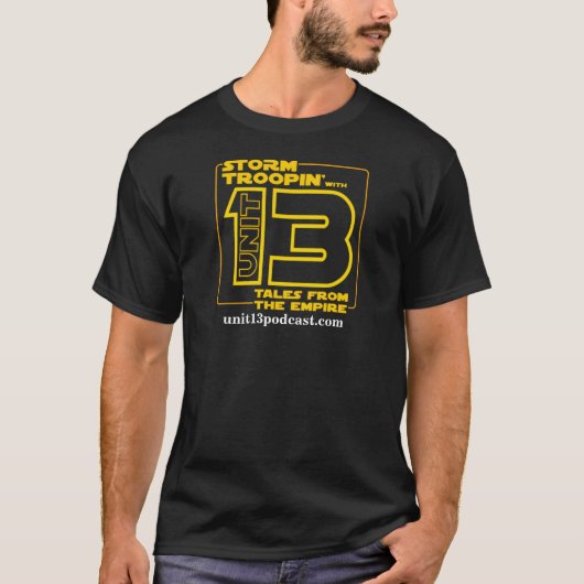 Troopin' met eenheid 13 t-shirt (Voorkant)