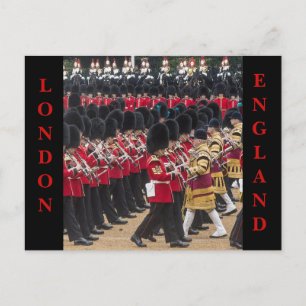 Trooping van de Color London England Briefkaart