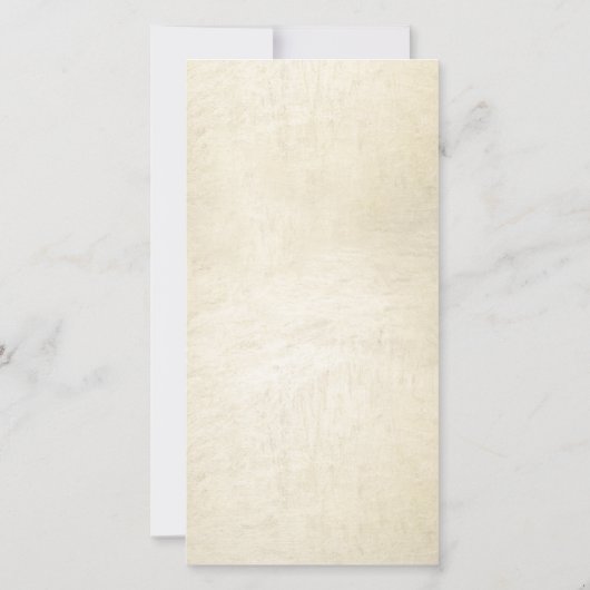 Troost Foto Elegante Script Gouden Roukaart (Achterkant)