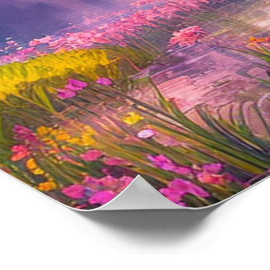 Troost in de Oase van het Vreedzame Bos Poster (Hoek)