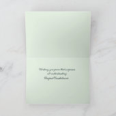 Troost oprechte sympathie kaart (Binnen)