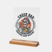Troost Vader Overlevende Comp Weekend Skelet Shirt Acryl Bord (Hoek)