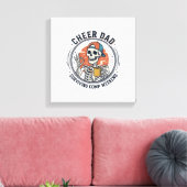 Troost Vader Overlevende Comp Weekend Skelet Shirt Canvas Afdruk (Insitu (Woonkamer))