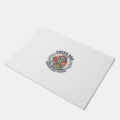 Troost Vader Overlevende Comp Weekend Skelet Shirt Deurmat (Schuin)