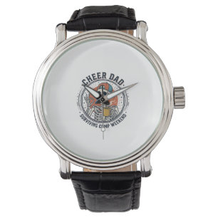 Troost Vader Overlevende Comp Weekend Skelet T-shi Horloge