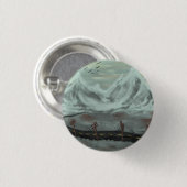 troosteloze weg ronde button 3,2 cm (Voorkant /achterkant)