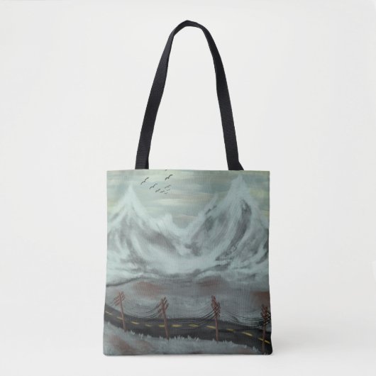 troosteloze weg tote bag (Voorkant)
