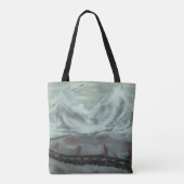 troosteloze weg tote bag (Achterkant)