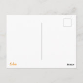 troosten | briefkaart bij zonsondergang (Achterkant)