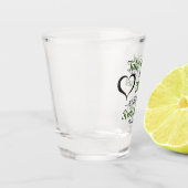 Troostende Bruiloft Toast Shot Glas (Links)
